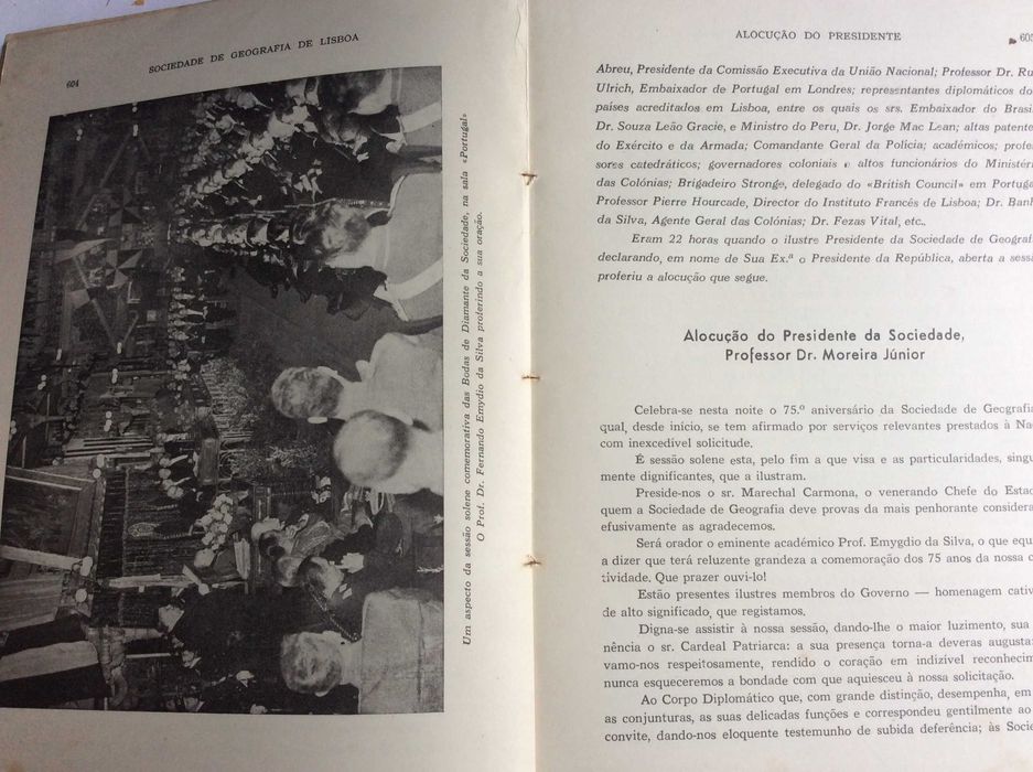 Boletim da Sociedade de Geografia de Lisboa. -  1950. Ver sumário