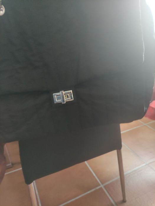 Carteira preta grande Parfois