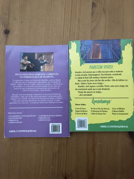 Livros juvenis mistério e aventura