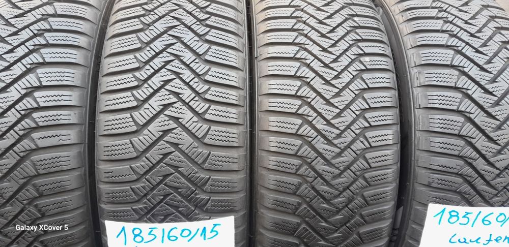 Opony Zimowe 185÷60÷15÷.LAUFEN.8 mm.Rok 2021.Jak NOWE.600 zł kpl-4 szt