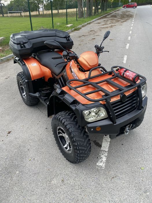 Cf moto 500 allroad 4x4   zarejstrowany! Pług