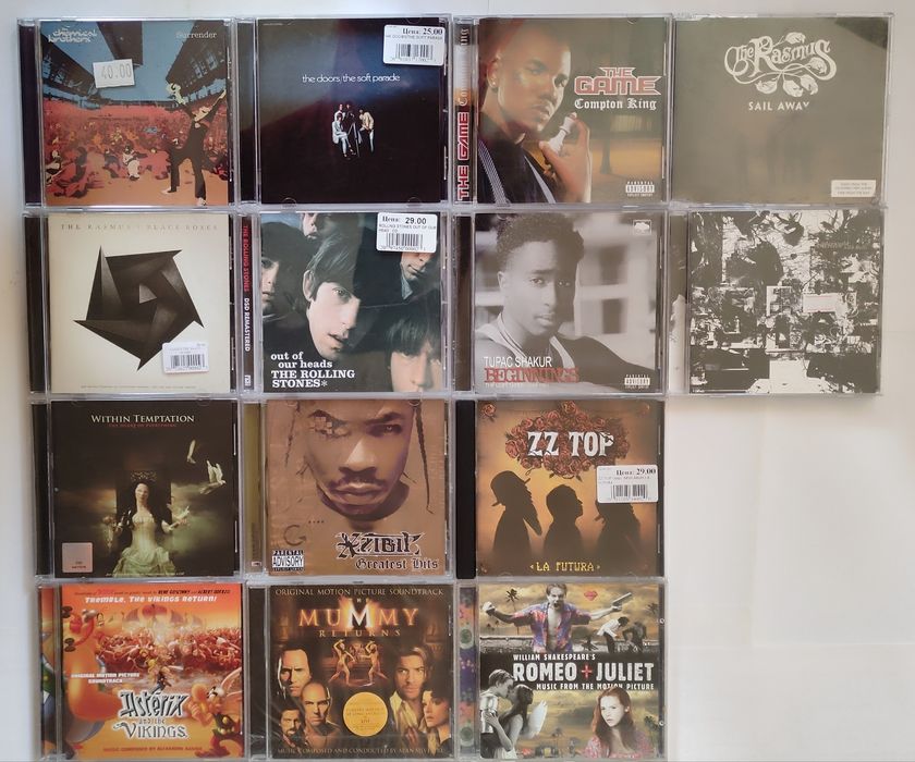 Лицензионная Музыка на CD и DVD