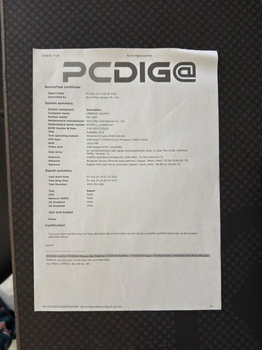 PC Gaming Completo + Periféricos + Comando PS5 — Pronto a Jogar!
