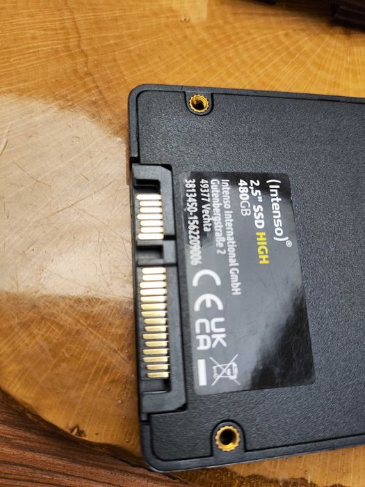 Dysk SSD Intenso 480GB 2,5" SATA III S.M.A.R.T TRIM NCQ Nowy !