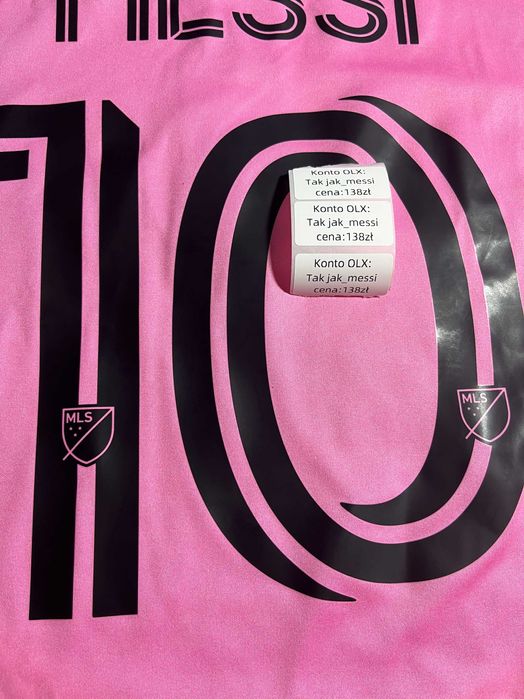 Leo MESSI #10 Inter MIAMI Koszulka Wyjazd 24/25 Rozmiar S -3XL