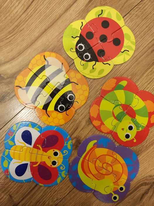 Czu czu układam robaczki 2+