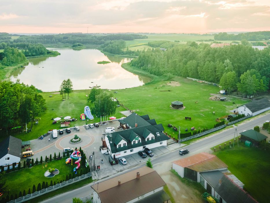 Agroturystyka z licznymi atrakcjami dla dzieci , nad jeziorem,nocleg
