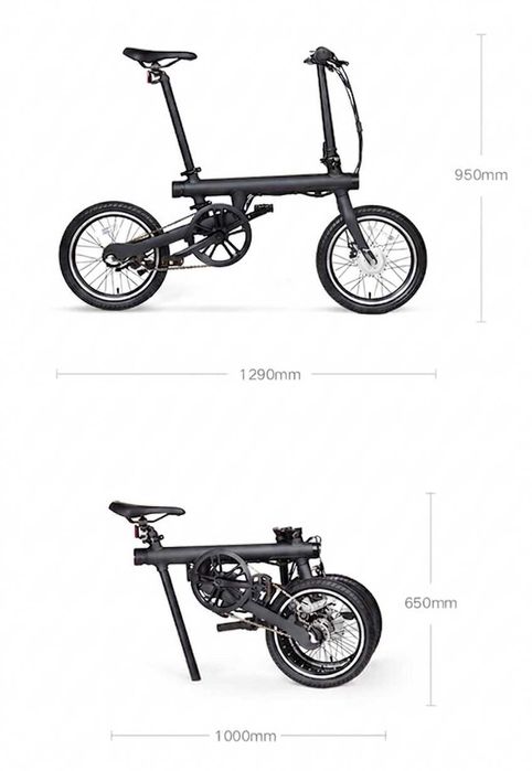 Xiaomi Mi Smart Electric Folding Bike (Apenas 30km), Como Nova - Versão Europeia, Príncipe Real