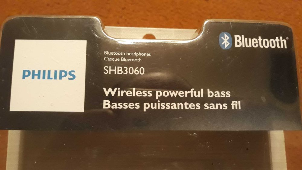 Headphones Bluetooth Philips SHB3060 - novos -  portes incluídos