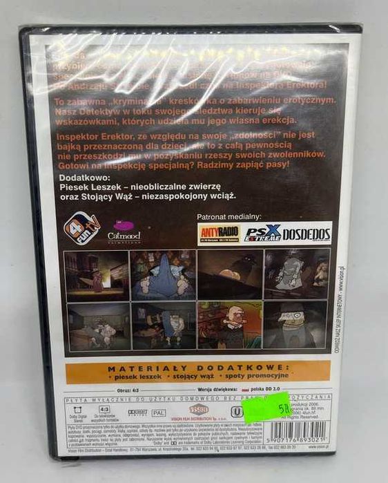 Kartony Vol. 3 Inspektor Erektor DVD