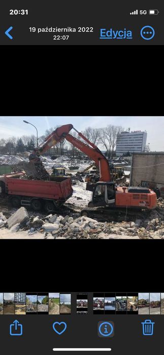 wyburzenia, rozbiórki ,kucie betonu, roboty ziemne , drogowe