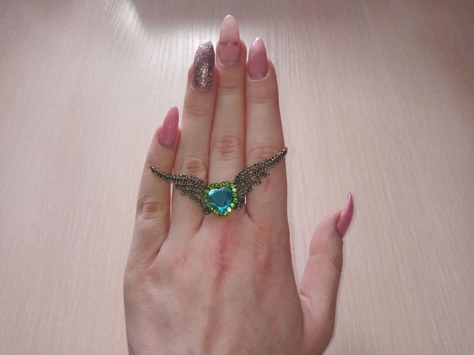 Кольцо "Сердце ангела"