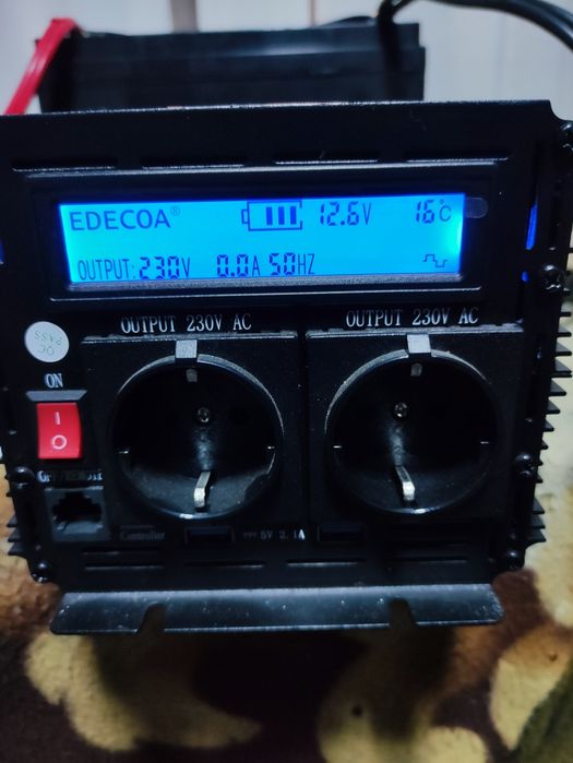 Інвертор 3кв.+Акумулятор 100А.Гелевий.Комплект.