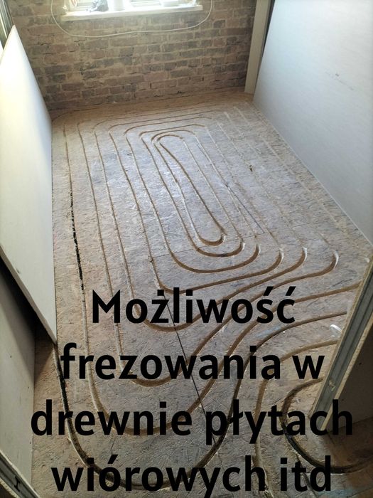 Frezowanie pod ogrzewanie podłogowe. Frezowane ogrzewanie Bruzdowanie
