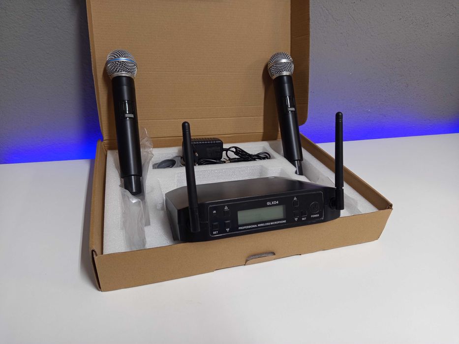 Microfones Sem Fio GLXD4 / Novo