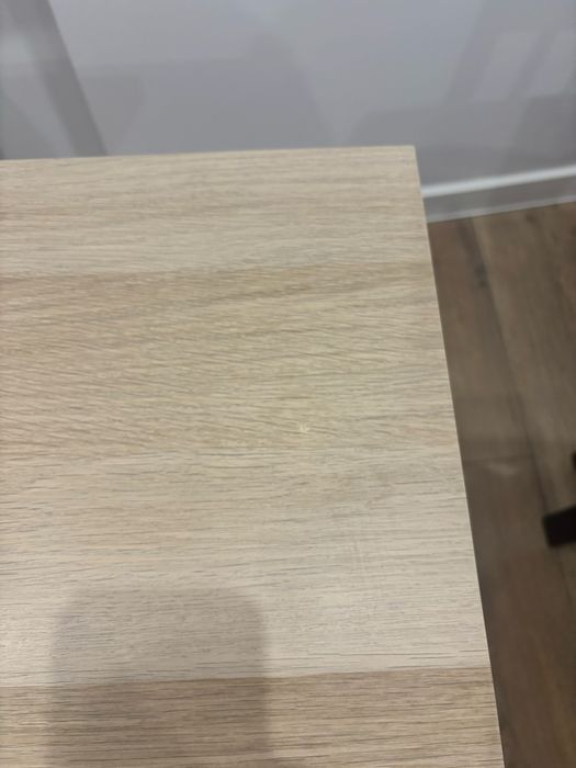 biurko stolik blat IKEA LINNMON 100 x 45 cm czarne nogi