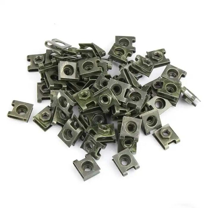Molas Metálicas M6 para Carenagens - Conjunto 5 Unidades