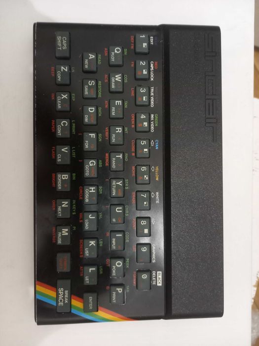 Komputer ZX Spectrum 48k.