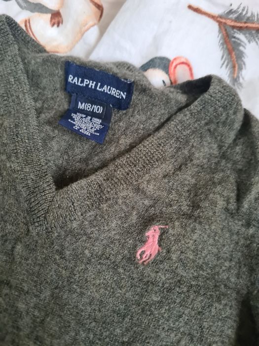 Sweterek 100% wool dzieciecy 110-116