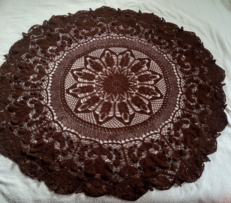 Okrągła serweta - obrus