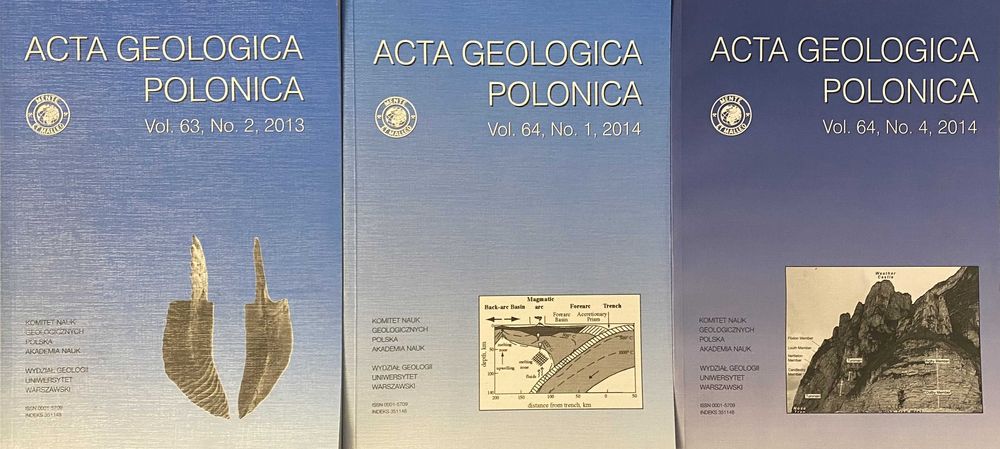 AGP 66/3 GEOLOGIA Ukraina Karpaty Solec Wisła Karkonosze Sudety