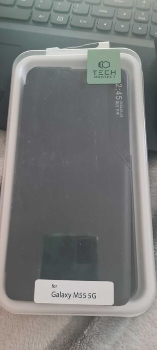Etui Tech protect  do samsung galaxy M55 5G czarny