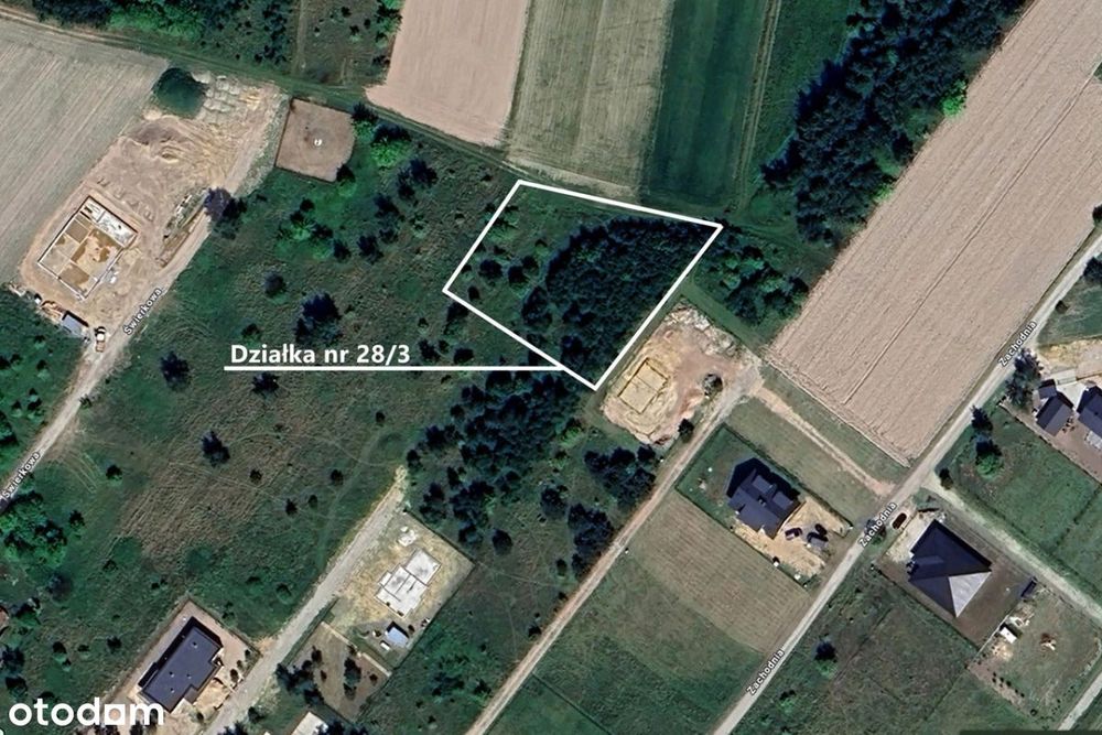 Urokliwa zalesiona działka budowlana k. Warszawy