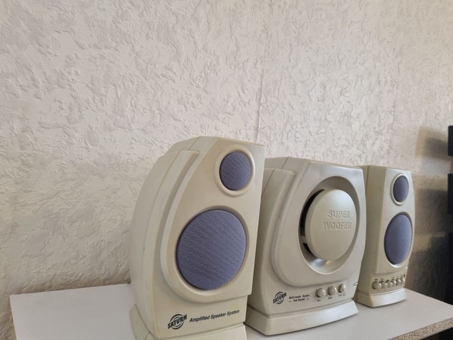 Saturn SP‑80632s акустична система 2.1 з сабвуфером — робоча