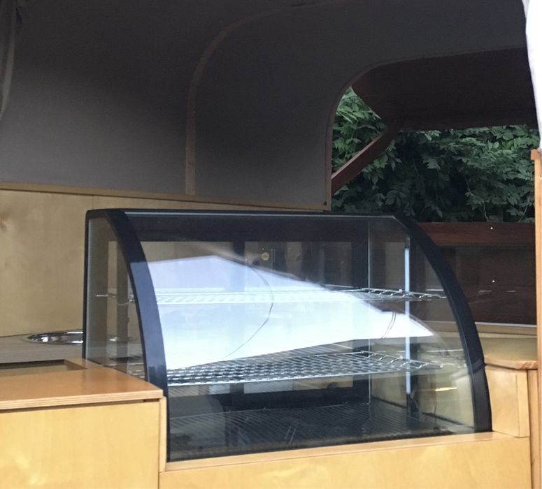 Vitrina de exposição refrigerada