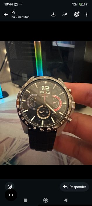 Relógio Seiko Chronograph 10 BAR novo