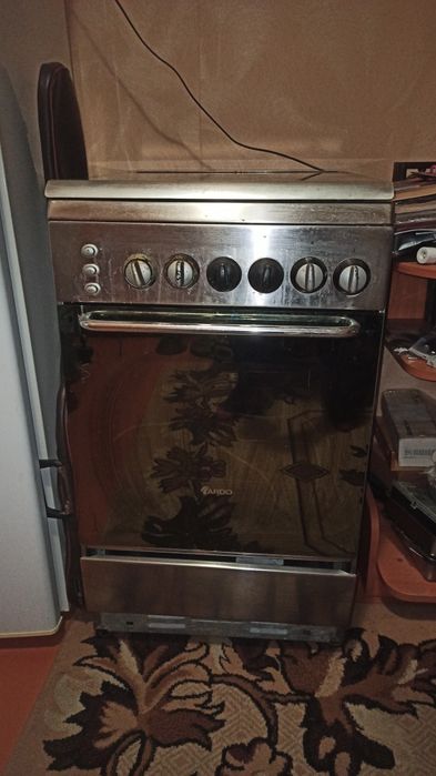 Газова плита Ardo нержавійка