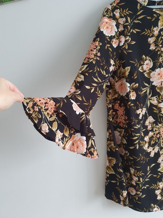 Sukienka Papaya rozm 14 EU 42 floral jesień