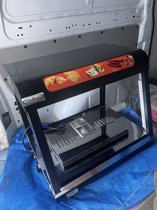 Estufa Expositora Aquecida NOVA | 220V | Ideal para Pastelaria e Snack-Bar