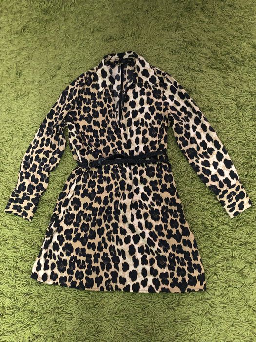 Сукня- сорочка Zara,в лео принт.