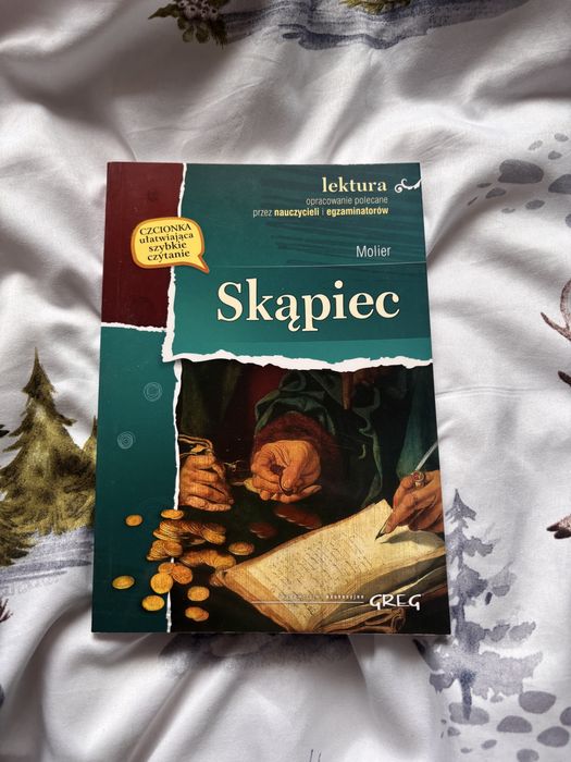Molier Skąpiec - z opracowaniem