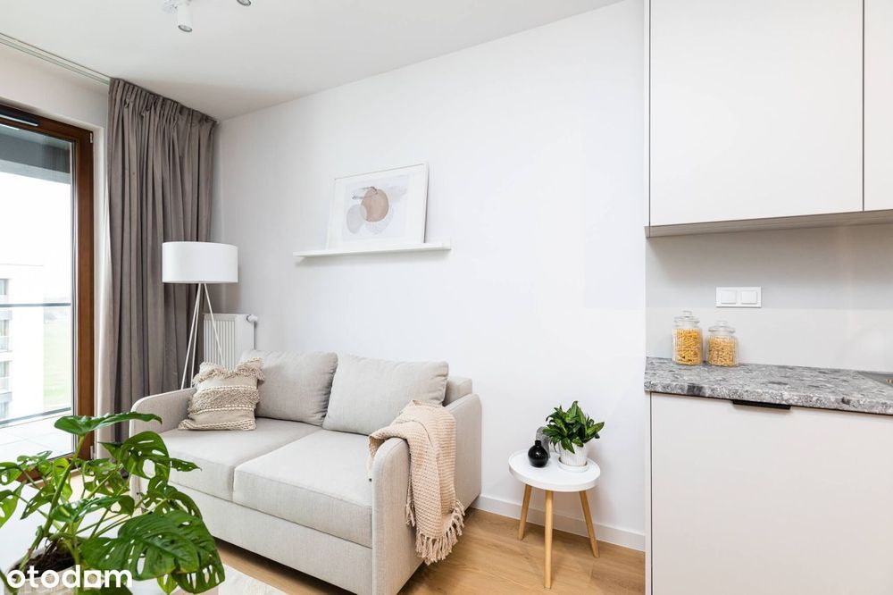 Nowoczesne Studio 28 m² | z balkonem - Widok 5