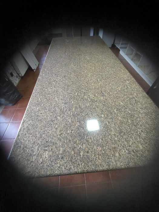 Mesa Granito 320x140 Cadeiras e Banco