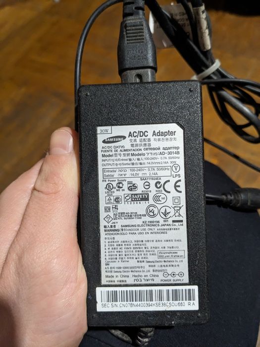 Блок пита. ноутбук Samsung