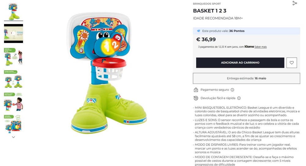 Chicco Basket 1 2 3