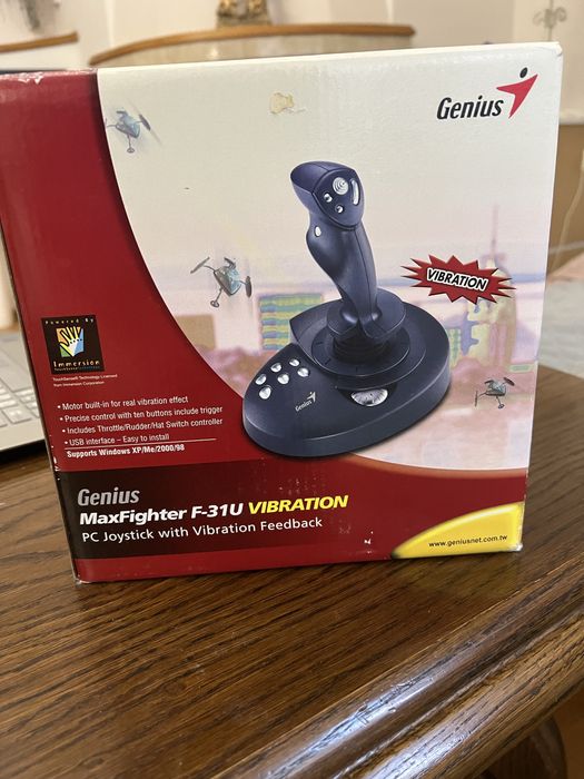 MaxFighter f-31U PC joystick ігровий з вібрацією