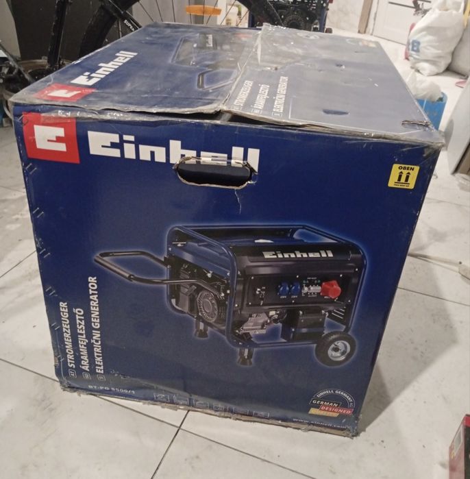 Акція!Супер прозиція !!!Генератор Einhell BT-PG 5500/1