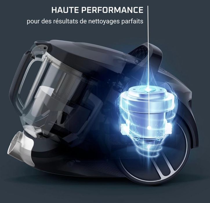 Rowenta Compact Power Xxl Odkurzacz, Niebieski, 550W 220V