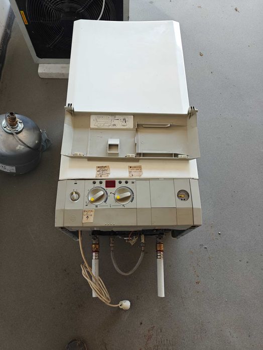 Piecyk gazowy Junkers + 2x nagrzewnice VTS Clima