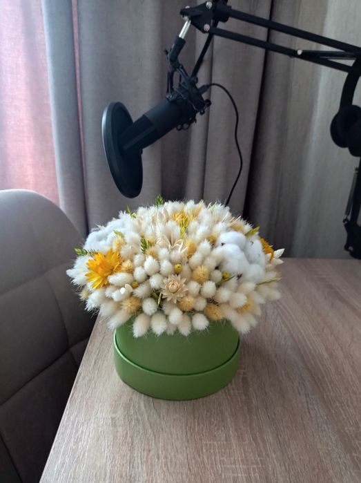 Букет із сухоцвітів,сухоцвіти,сухоцветы,подарунок