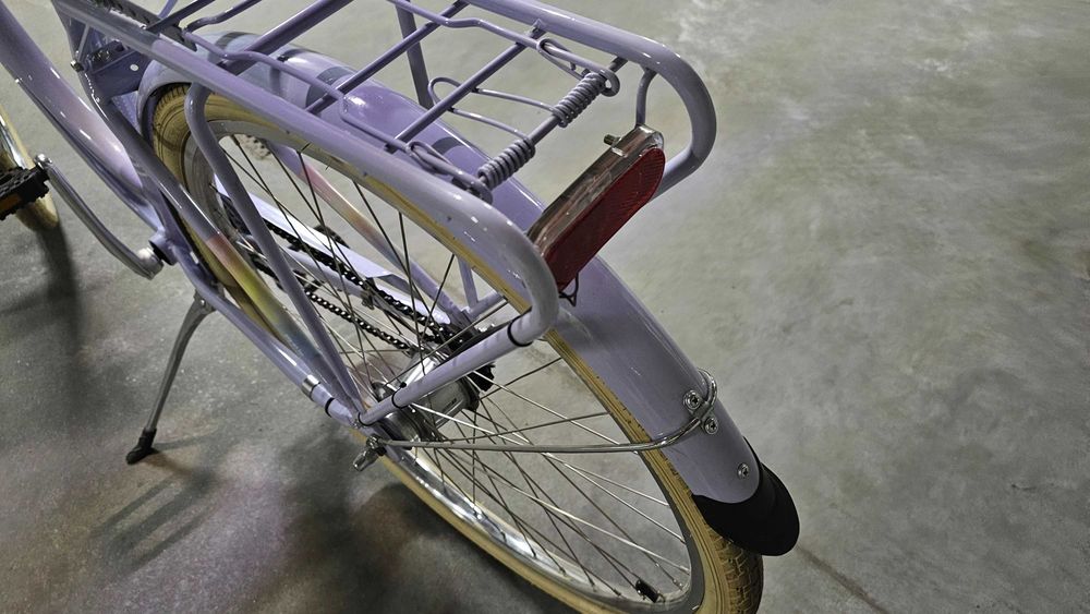 Rower damka z koszem Romet Pop Art LUX Shimano 7 biegów