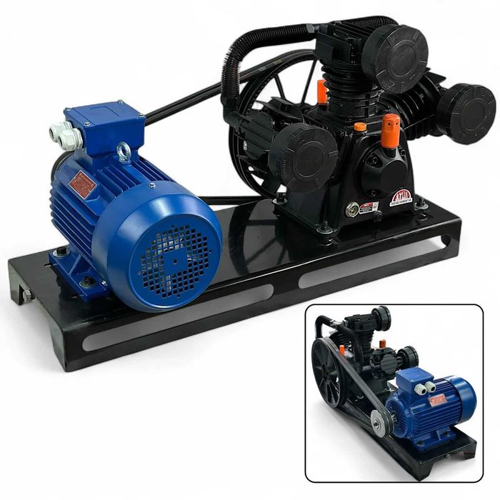 Компресорна станція КС-3090  (5.5 кВт, 3000 об/хв) Компресор