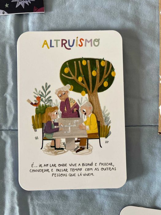 Os Meus Superpoderes, 30 cartas e livro The Happy Gang