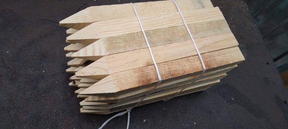 Paliki geodezyjne 25szt 25cm dł