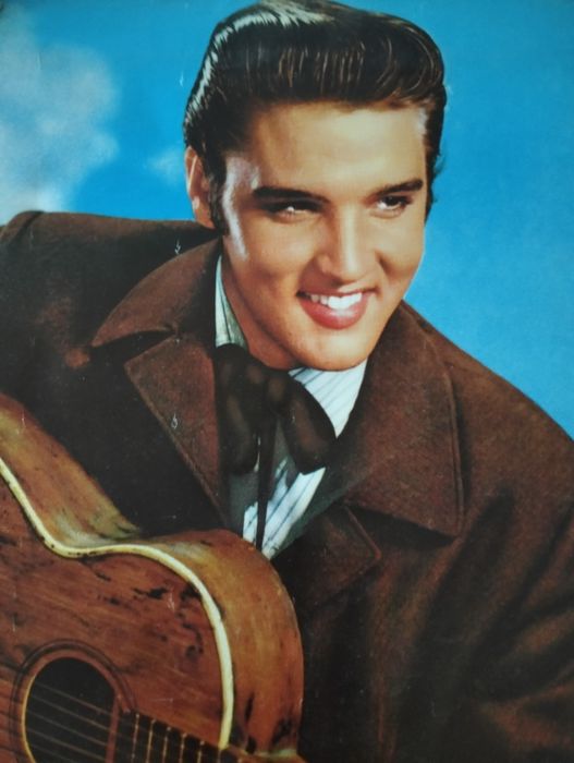 Antigo poster original Elvis Presley