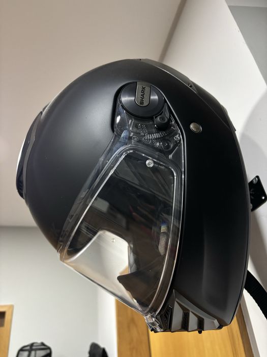 Capacete preto Shark